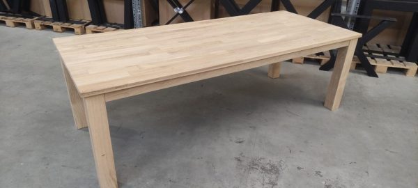 Complete tafel - massief Eiken - type DTO - Afbeelding 2