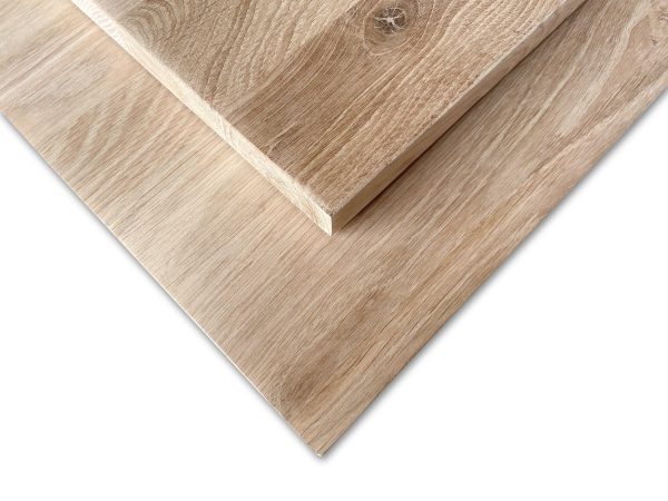 Massief eiken panelen - 18 mm - doorlopende lamellen - Europees - Afbeelding 14