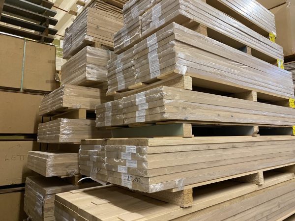 Bankjesblad boomstam - Massief eiken - 40 mm - 45 cm breed - Afbeelding 7