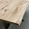 Tafelblad boomstam - Massief eiken - 40 mm - Afbeelding 9