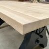 Tafelblad recht - massief eiken - 40 mm - Afbeelding 3