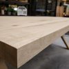 Tafelblad recht - massief eiken - 40 mm - Afbeelding 7