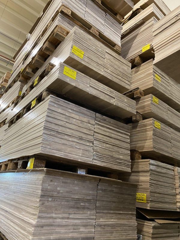 Massief eiken platen - 20 mm - 121 cm breed - doorlopende lamellen - Oost Eu - Afbeelding 7