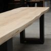 Bankjesblad boomstam - Massief eiken - 40 mm - 45 cm breed - Afbeelding 4