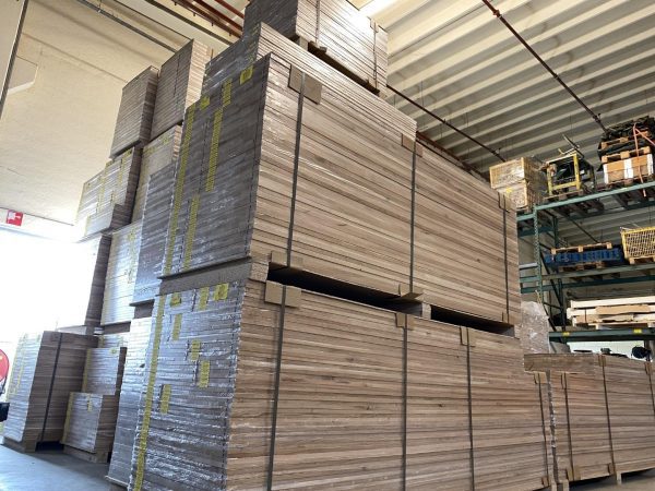 Massief eiken platen - 20 mm - 121 cm breed - doorlopende lamellen - Oost Eu - Afbeelding 12