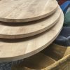 Tafelblad ovaal - Massief eiken - 40 mm - Afbeelding 9