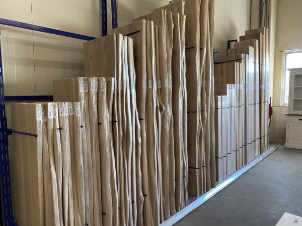 Bankjesblad boomstam - Massief eiken - 40 mm - 45 cm breed - Afbeelding 6