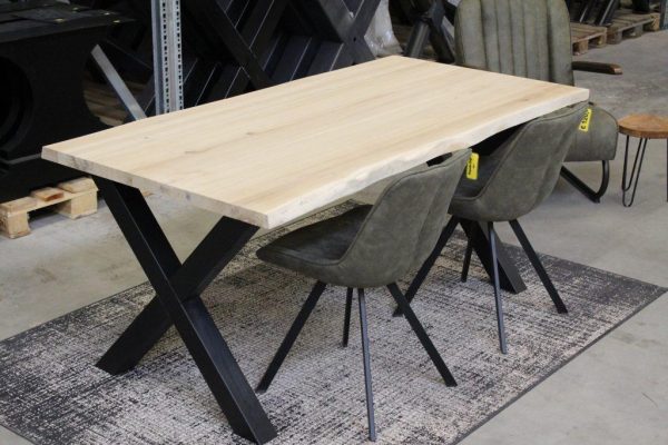 Tafelblad boomstam - Massief eiken - 40 mm (actie variant) - Afbeelding 3