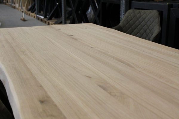 Tafelblad boomstam - Massief eiken - 40 mm (actie variant) - Afbeelding 4