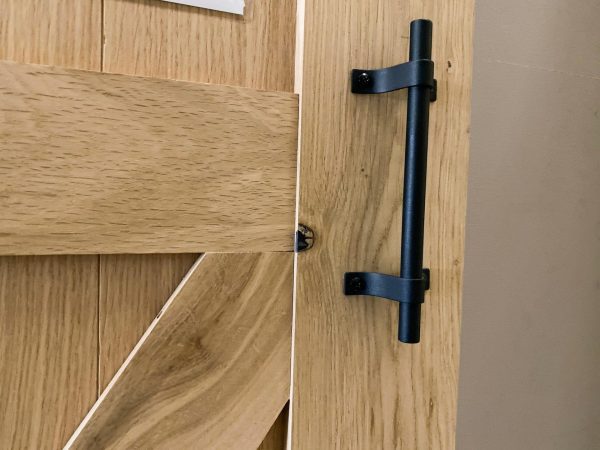 Handgreep - zwart metaal - Type SP60