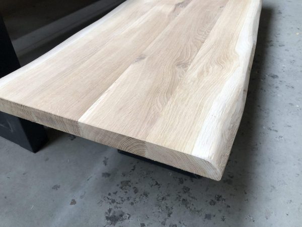 Bankjesblad boomstam - Massief eiken - 40 mm - 45 cm breed - Afbeelding 5