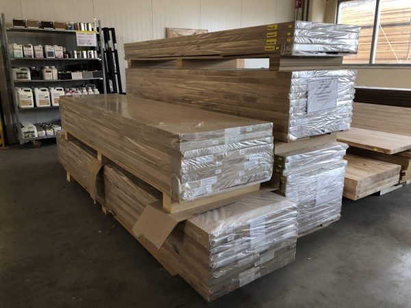 Aanrechtblad / Werkblad - Massief eiken - 40 mm - vingerlas - Afbeelding 5