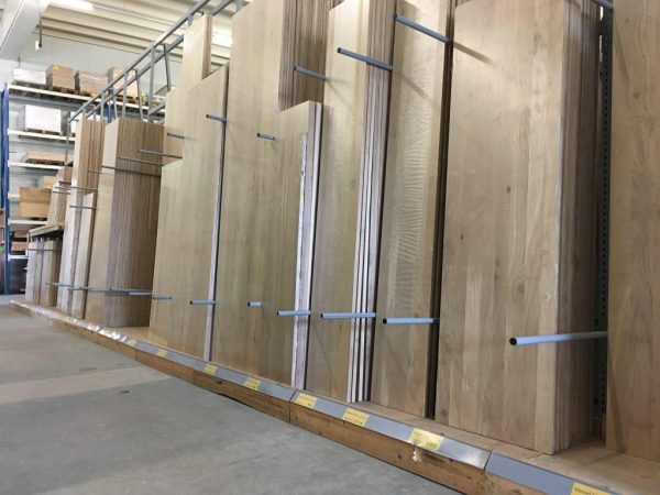 Massief eiken platen - 20 mm - 121 cm breed - doorlopende lamellen - Oost Eu - Afbeelding 9