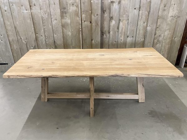 Tafelblad boomstam - Massief oud eiken - 40 mm - Afbeelding 2
