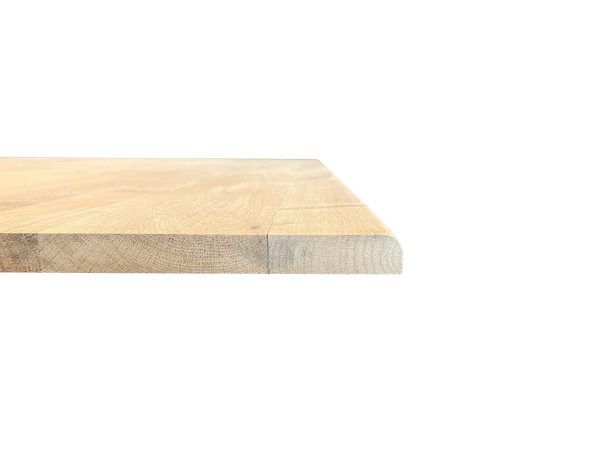 Massief eiken platen - 20 mm - 121 cm breed - doorlopende lamellen - Oost Eu - Afbeelding 5