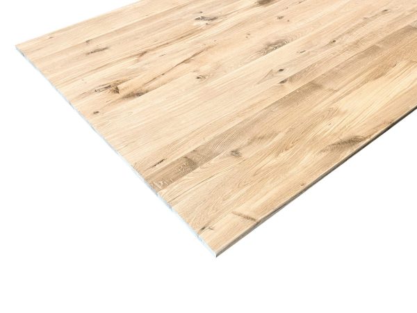 Massief eiken platen - 20 mm - 121 cm breed - doorlopende lamellen - Oost Eu - Afbeelding 3