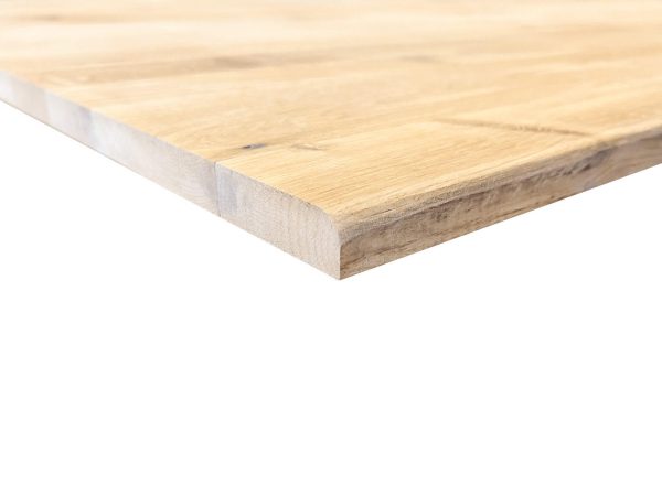 Massief eiken platen - 20 mm - 121 cm breed - doorlopende lamellen - Oost Eu - Afbeelding 4