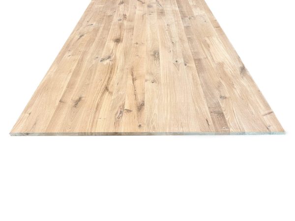 Massief eiken platen - 20 mm - 121 cm breed - doorlopende lamellen - Oost Eu