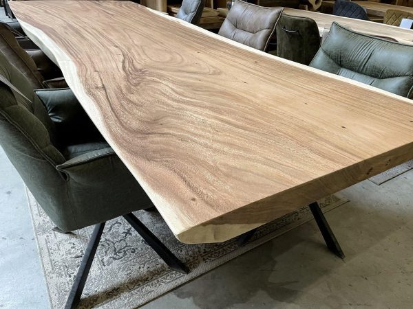 Tafelblad boomstam - Suar tropisch hardhout - 60-120 mm - Afbeelding 5