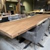Tafelblad boomstam - Suar tropisch hardhout - 60-120 mm