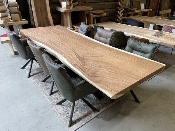 Tafelblad boomstam - Suar tropisch hardhout - 60-120 mm - Afbeelding 4
