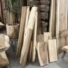 Wandplank boomstam - Suar tropisch hardhout - 30/35 mm - Afbeelding 8