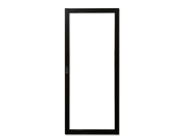 Staal look deur - "Arkel" (helder glas) - Afbeelding 4