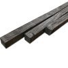 Regel - Douglas - Zwart - 45 x 45 mm - 2e sortering