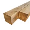 Paal - Lariks - 110 x 110 mm - Geschaafd - ACTIE! - Afbeelding 8