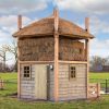 Paal - Lariks - 140 x 140 mm - 400 cm - Geschaafd - ACTIE! - Afbeelding 9