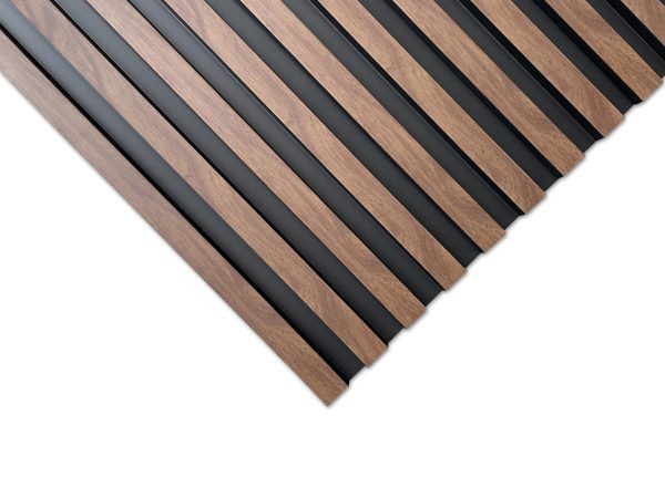 Wandpaneel - Kunststof - Walnoot look - 12 x 261 cm - watervast - Afbeelding 3