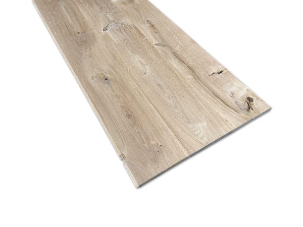 Wand- en plafondbekleding / dakbeschot (vellingdeel) - massief Eiken- 18,5 x 250 cm - Afbeelding 6