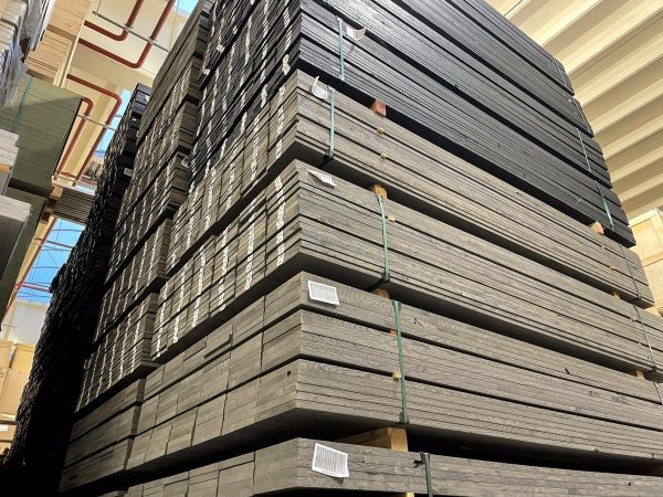 Massief eiken planken - 19 mm - 19,5 x 250 cm - Middle Grey - Afbeelding 4