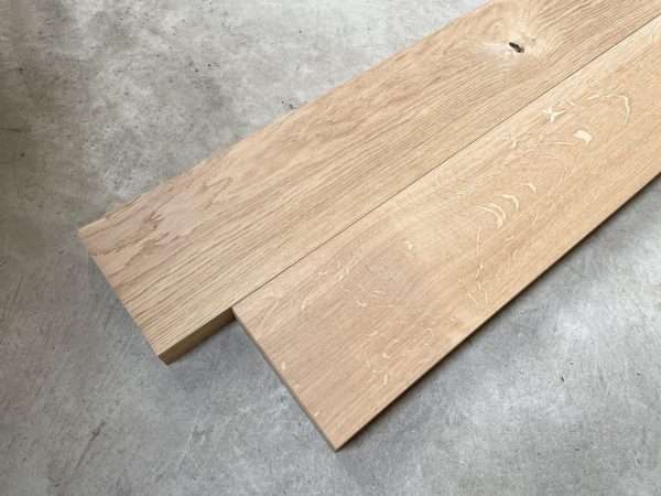 Massief eiken planken - 40 mm - duo verlijmd - Afbeelding 2