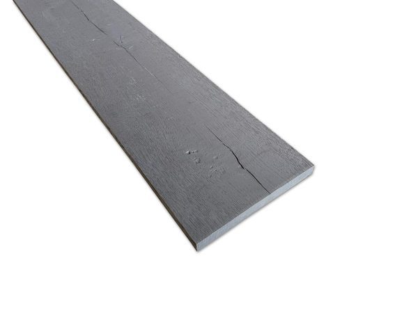 Massief eiken planken - 19 mm - 19,5 x 250 cm - Carbon Black - Afbeelding 2