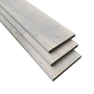 Massief eiken planken - 19 mm - 19,5 x 250 cm - Grey Wash