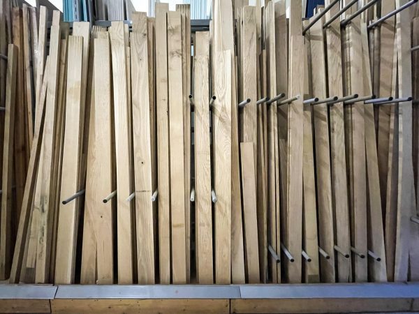 Eiken reststukken - planken / latten / zaagstukken