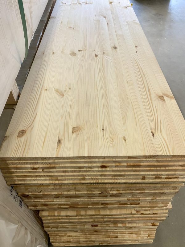Massief grenen panelen - 18 mm - 60 x 240 cm - doorlopende lamellen - Afbeelding 8