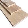 Massief eiken planken - 20 mm - rustiek en geschaafd