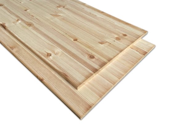 Massief grenen panelen - 18 mm - 60 x 240 cm - doorlopende lamellen - Afbeelding 9