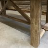 Tafelblad recht - Authentiek eiken - incl. onderstel - 40 mm - Afbeelding 12