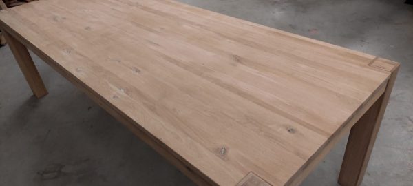Complete tafel - massief Eiken - type DTI - Afbeelding 4