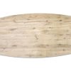 Tafelblad Deens ovaal (facet rand) - Massief eiken - 40 mm - Afbeelding 7