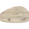 Tafelblad kiezel / druppel (facet rand) - Massief eiken - 40 mm - Afbeelding 4