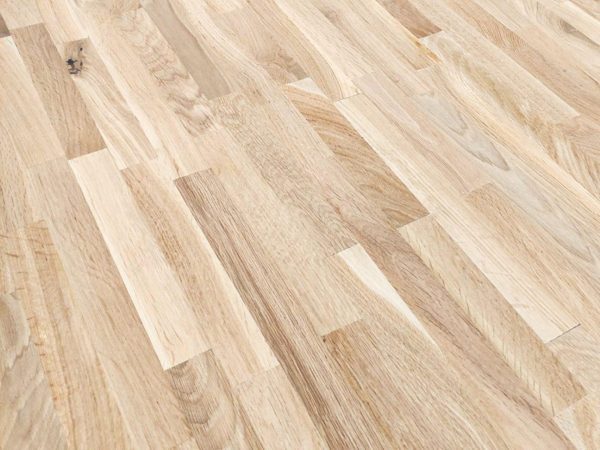 Tafelblad recht - Massief eiken (vingerlas) - 40 mm - Afbeelding 3