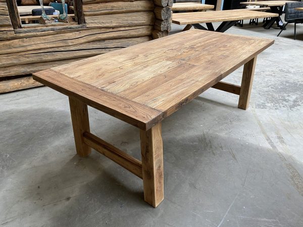 Tafelblad deurtafel - Elmwood (duurzaam) - 40 mm - Afbeelding 2