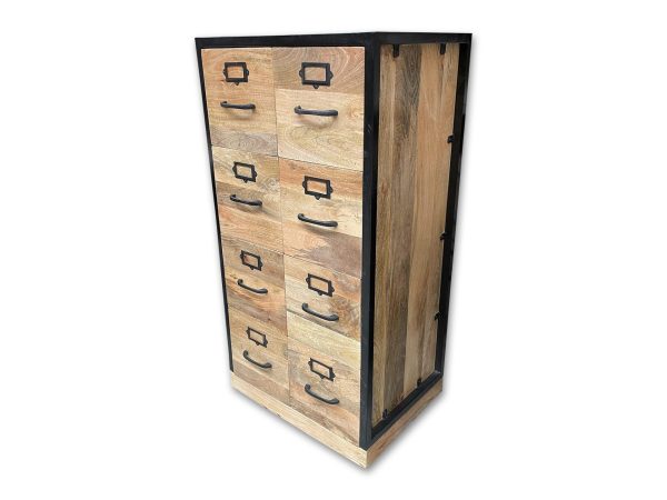 Ladekast - Mango hout - Mumbai - Afbeelding 3