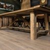 Tafelblad recht - Authentiek eiken - incl. onderstel - 40 mm - Afbeelding 6
