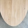 Tafelblad ovaal (facet rand) - massief Eiken - 40 mm - Afbeelding 8