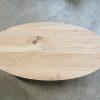 Tafelblad ovaal (facet rand) - massief Eiken - 40 mm - Afbeelding 7